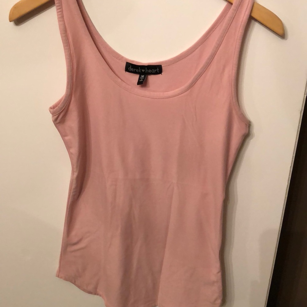 Derek Heart PolyesterSpandex Tank Top Size Medium